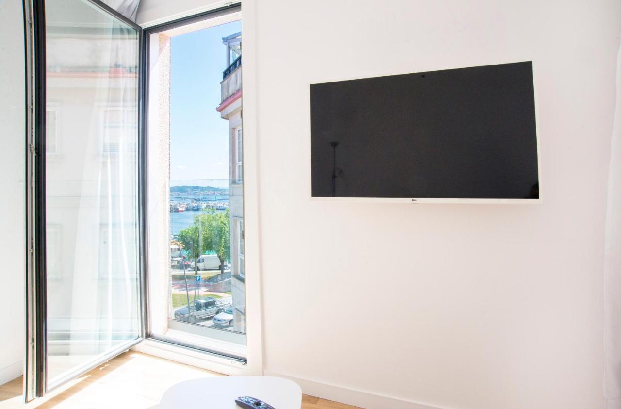 Apartament P1 O Grove Centro Puerto Zewnętrze zdjęcie